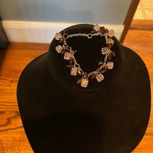 Dangling bead bracelet